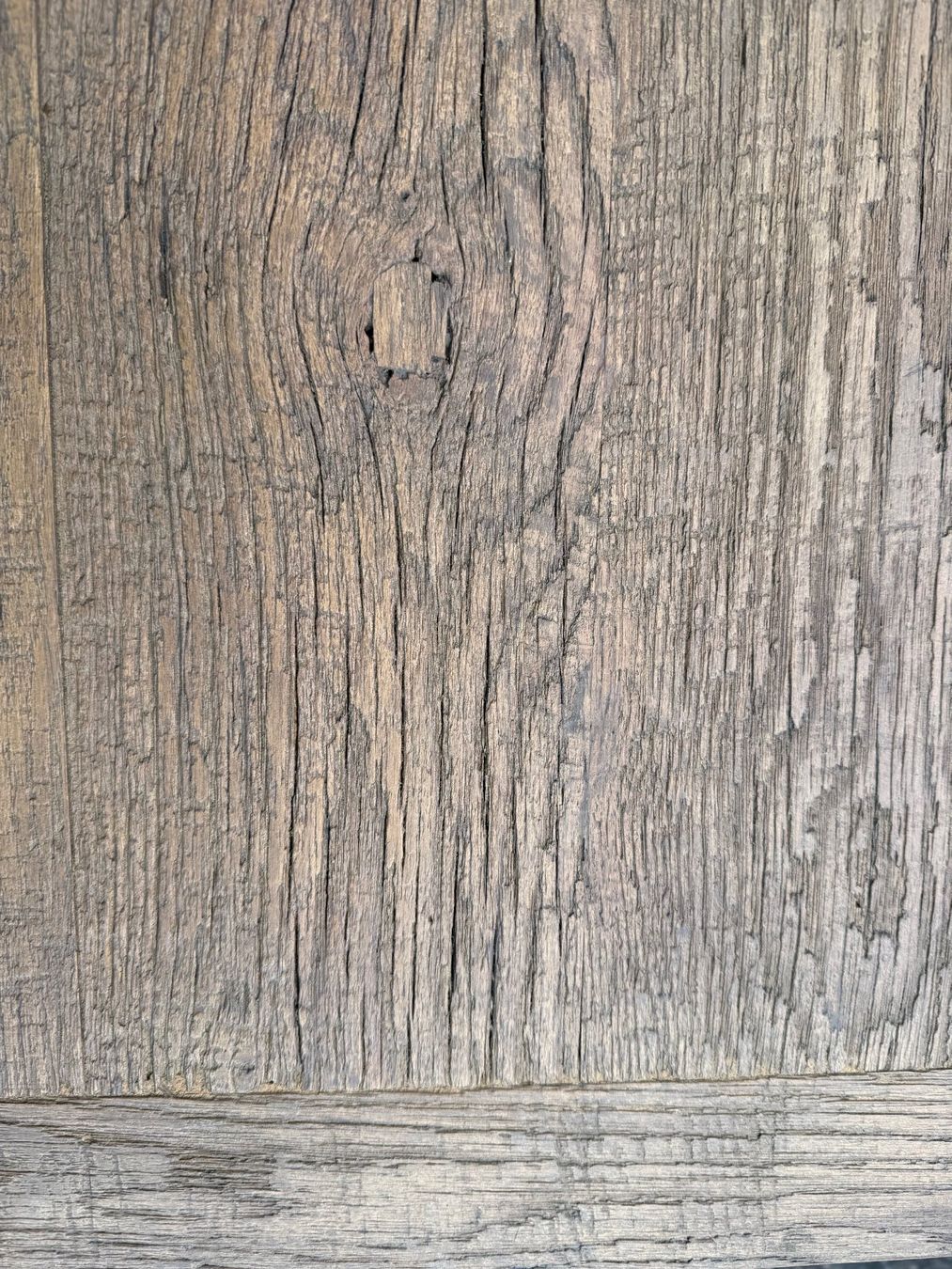 Tische: Schöner Esstisch, Holztisch mit Metallgestell, 120 x 80 cm – Gebraucht aus Koblenz von Rbaldinger54 1