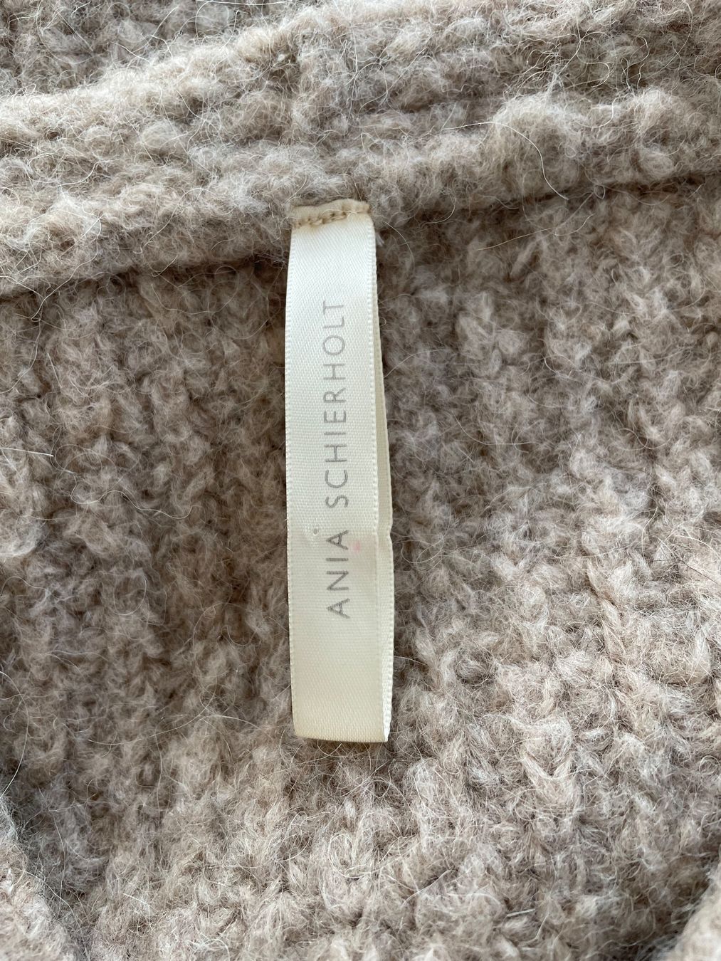 Ania Schierholt Maglioni & Felpe: ANIA SCHIERHOLT Strickpullover beige Gr. 34 (Oversize) – Usato da Chur venduto da Hortensia03 4