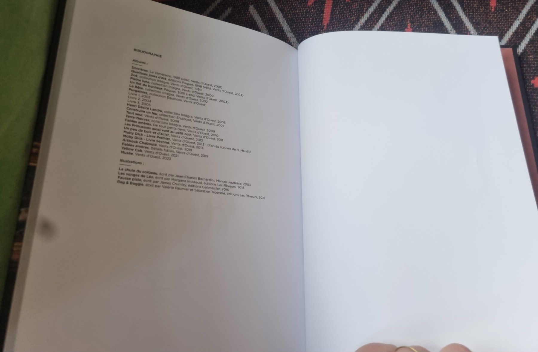 Libri: Livre "Musée" Chabouté – Usato da Fribourg venduto da sal_5ln6 3