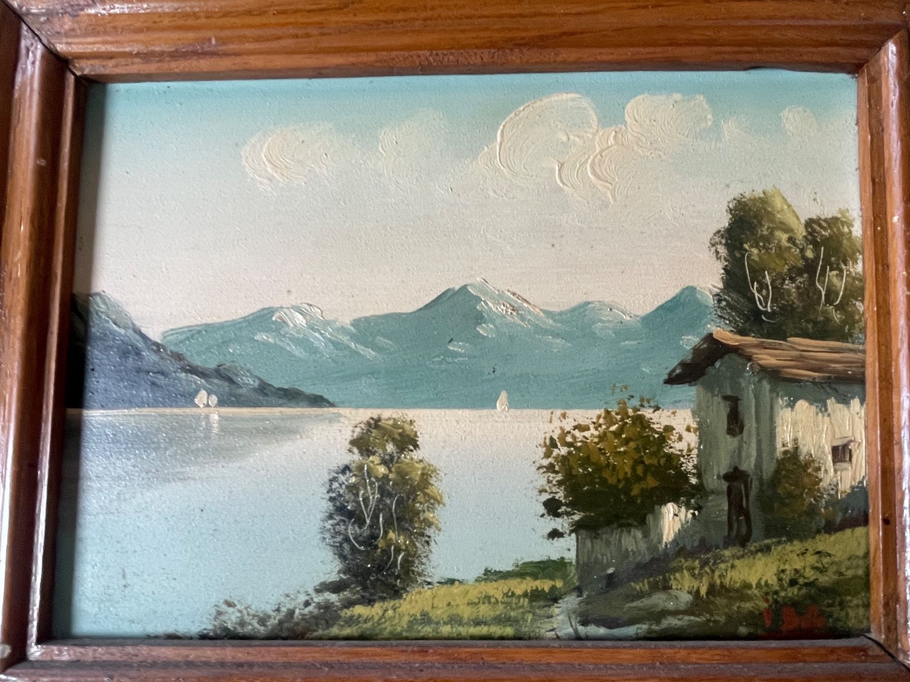 Dipinti: Bild 33 x 27 cm – Usato da Minusio venduto da Pink222
