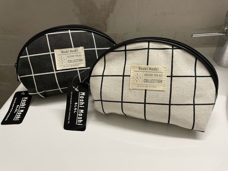 2 Stylish Moshi Moshi Cosmetic Bags, New
