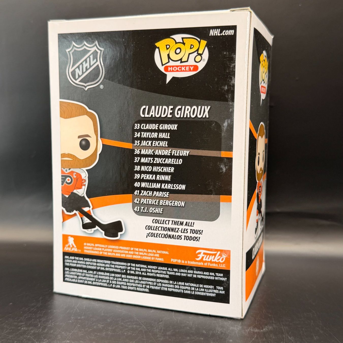 Funko Statuette: Funko Pop! NHL Claude Giroux 33 – Usato da Düdingen venduto da Nerdworld 1