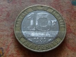 FRANCE  10 Francs  1989  (P)