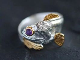 Ring Fisch (One Size) Nr 59