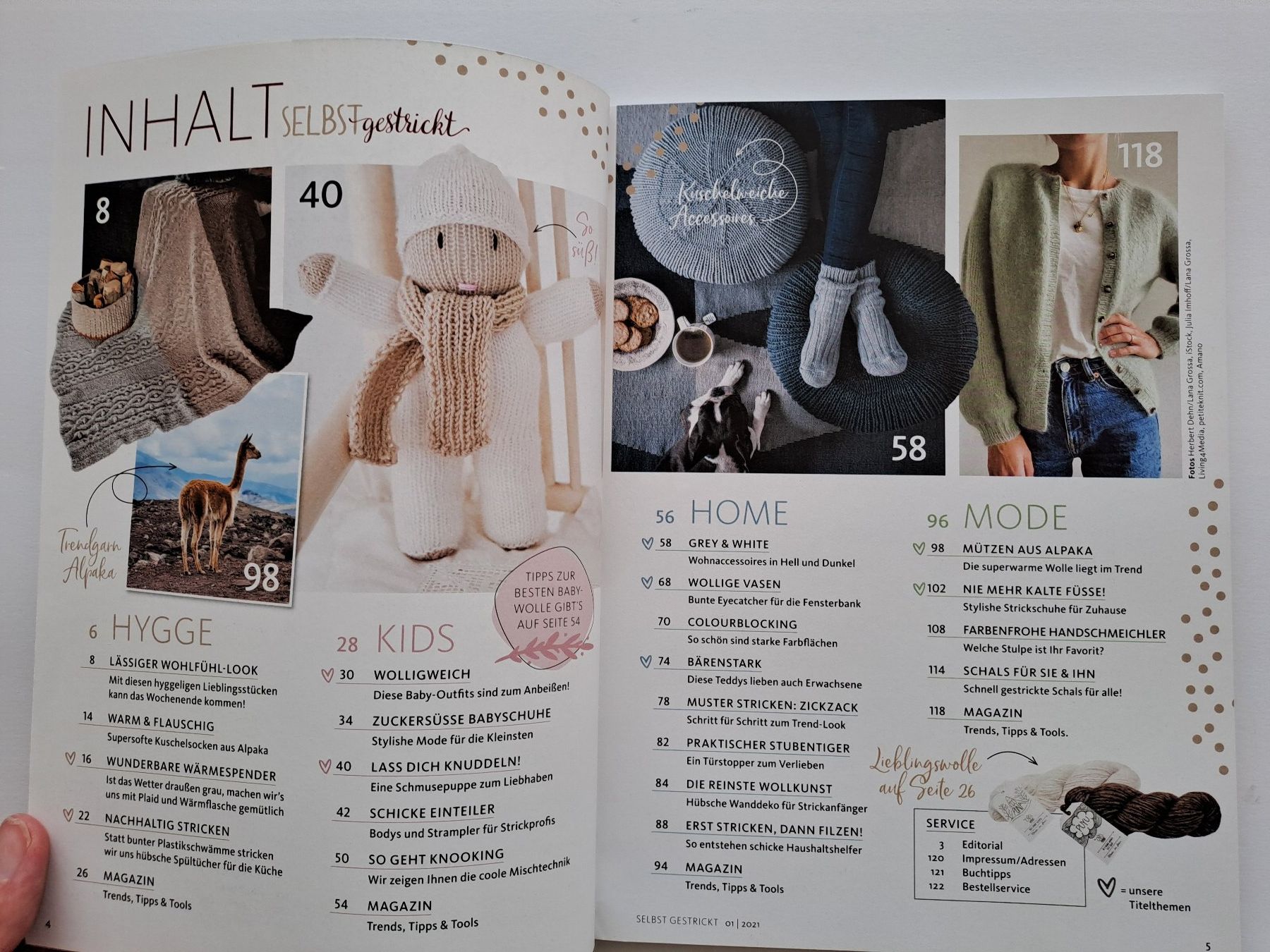 Riviste & Magazine: Strickmagazin Selbst gestrickt Kuschelige Ideen – Usato da Glashütten venduto da Schwebefisch 1