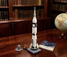 Klemmbausteine Saturn V - 1104 teiliges Set