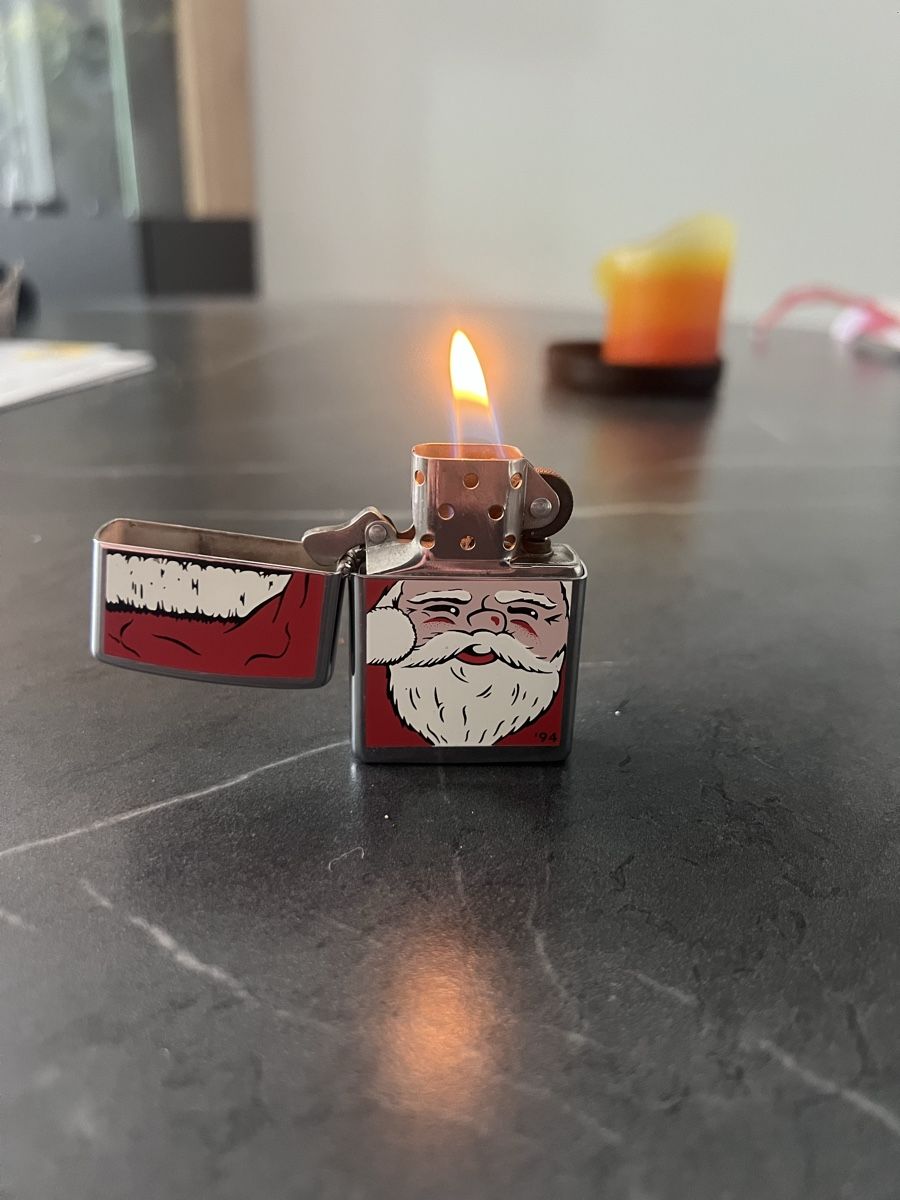 Zippo Feuerzeuge: Zippo Vintage 1994 Santa Claus – Gebraucht aus Lenzburg von Sil.sal 2