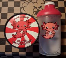 Holy Milkshake Erdbeer mit Shaker