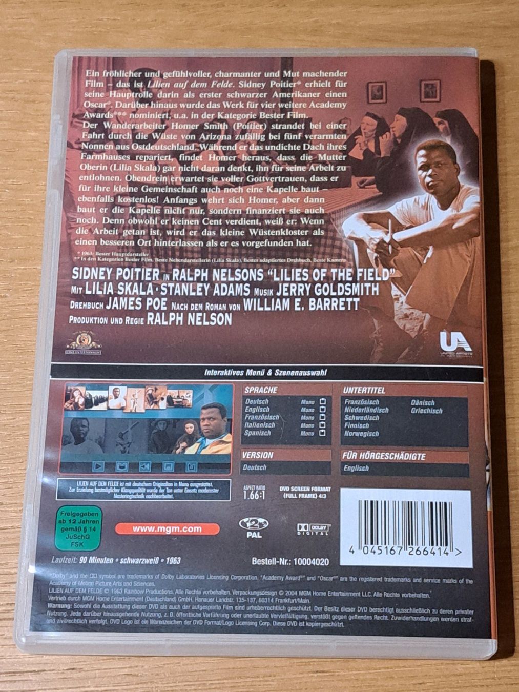 Tous les DVDs: DVD Lilien auf dem Felde mit Sidney Poitier – D'occasion à Unterseen par Kanica 1