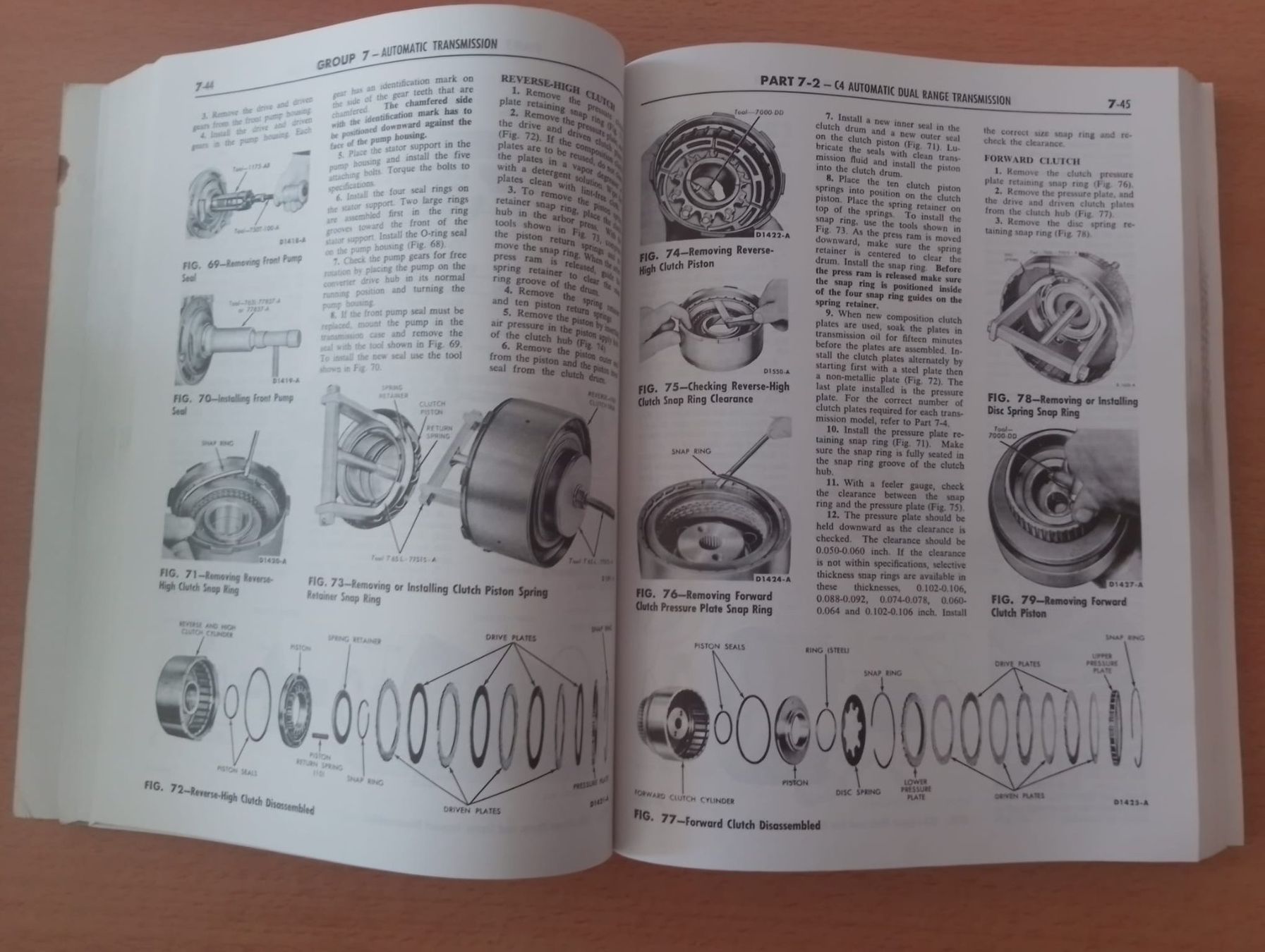 Bücher: 1966 FORD SHOP MANUAL – Gebraucht aus Dulliken von Airliner2 4