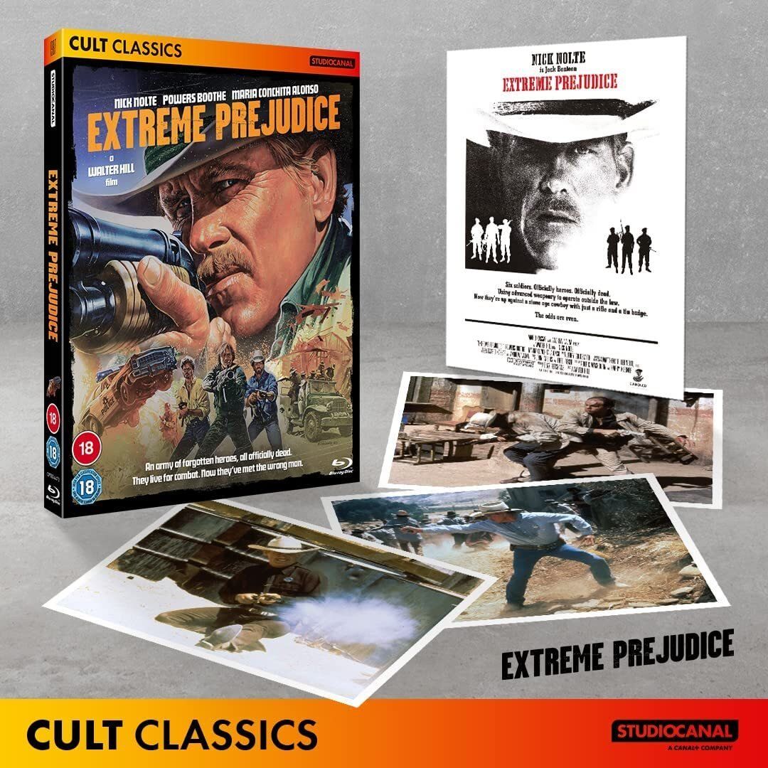 Alle DVDs: Extreme Prejudice (1987) Hill/Nick Nolte/Powers Boothe/BD – Gebraucht aus Volketswil von cinephilia 2