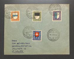 1922 Satzbrief Pro Juventute CONF. POUR LA PAIX EN ORIENT