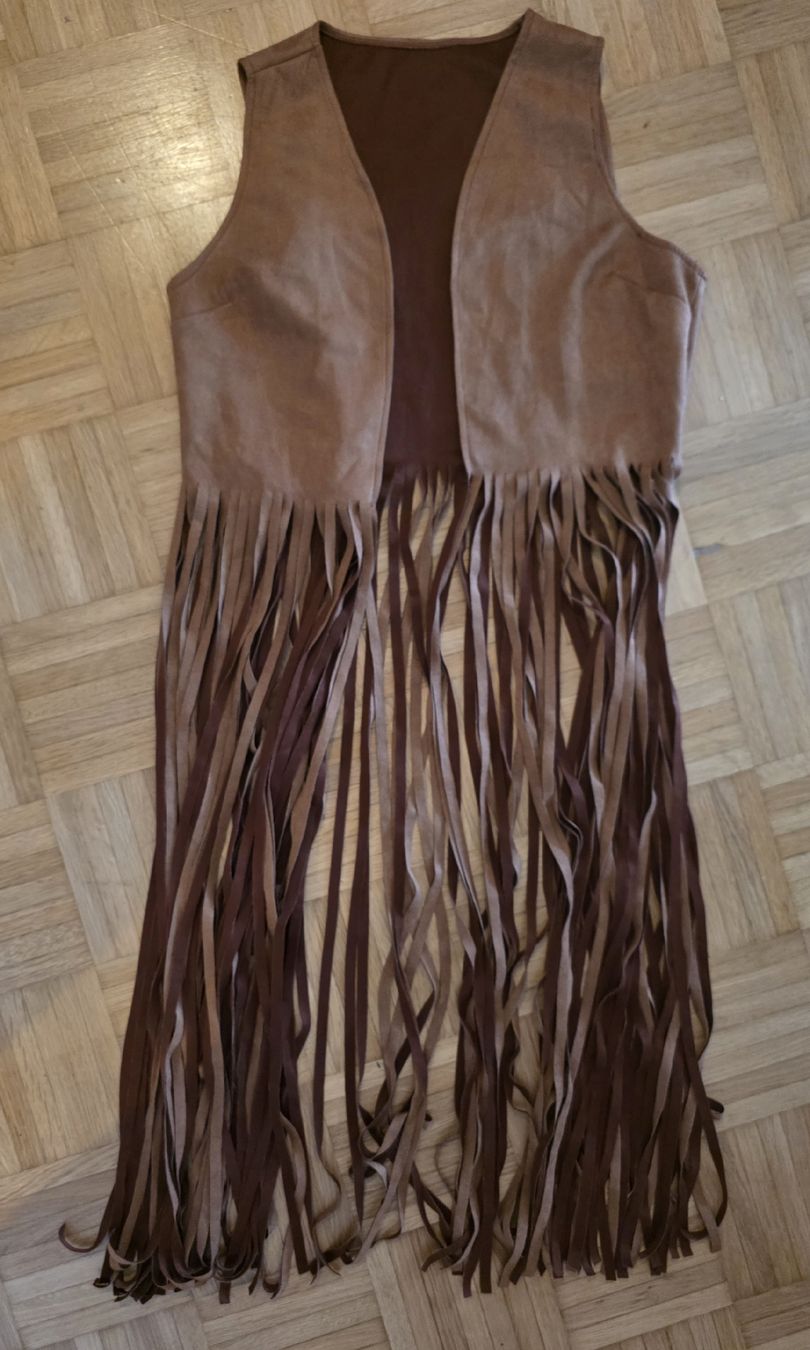 Gilet & Giacche senza maniche: Vintage Wild West Fransenweste - Einzigartiger Hingucker! – Nuovo (secondo la descrizione) da Horw venduto da Zedy01 2