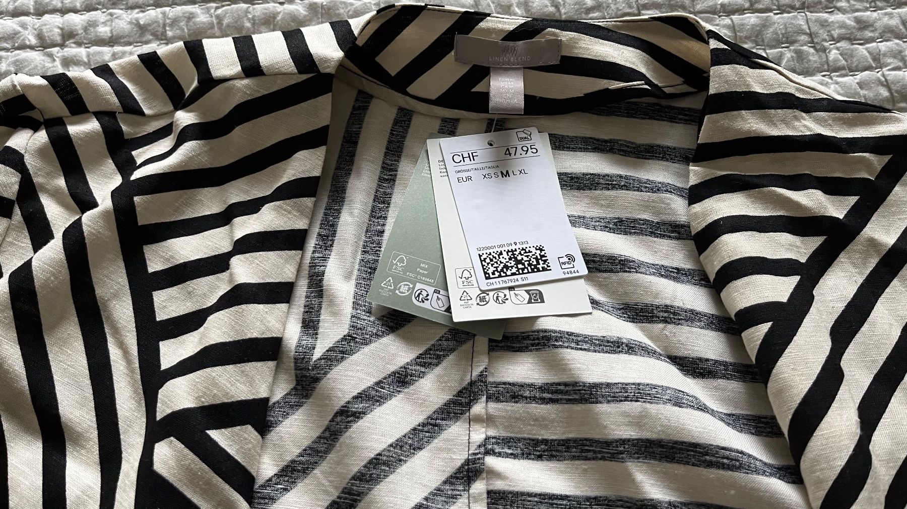 H&M Cappotti: H&M: leichter beiger Sommermantel – Usato da Zürich venduto da ann_ngp7 1