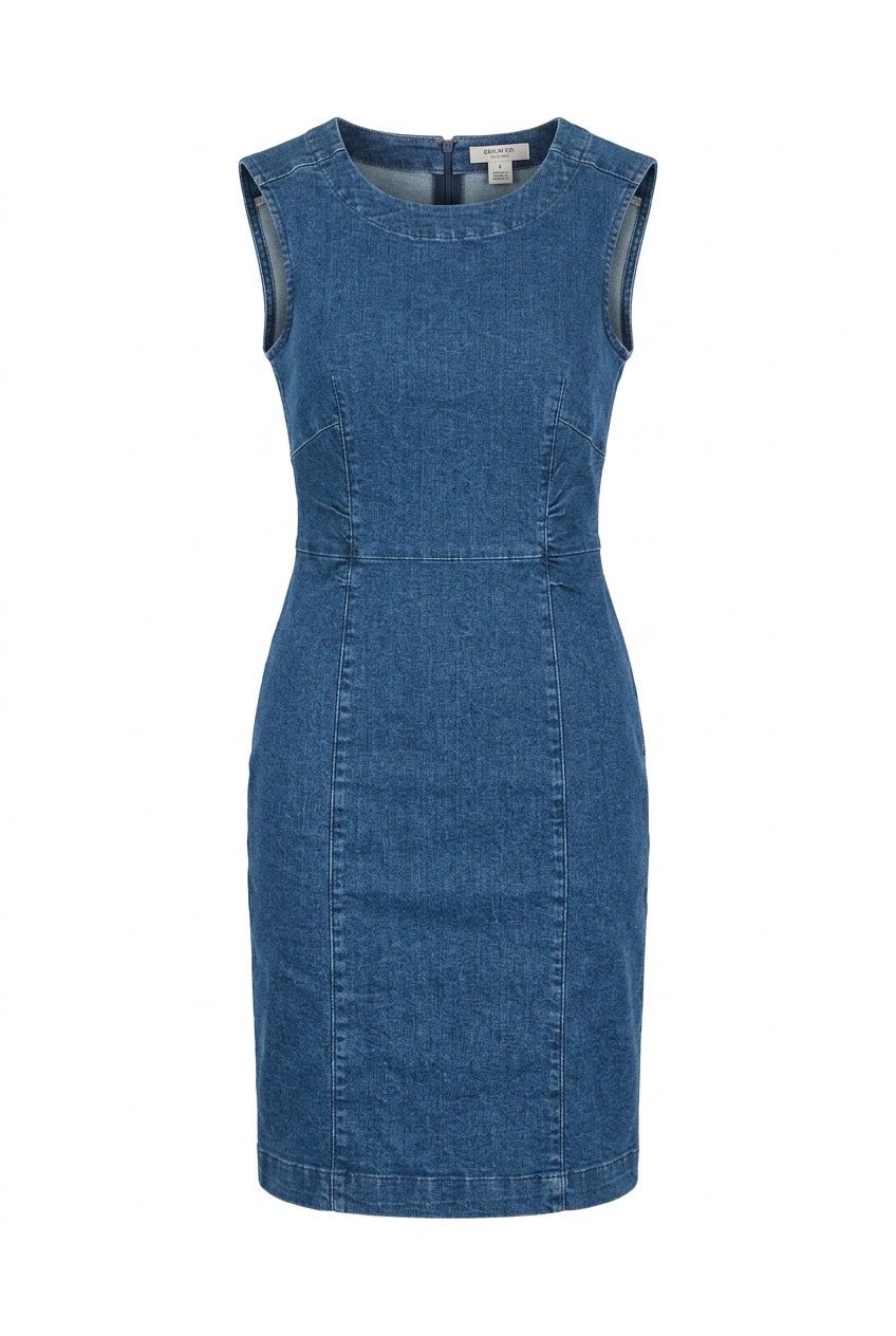 Max Mara Kleider: Weekend MAxMara Jeanskleid Gr. 34 – Gebraucht aus Goldau von mba68
