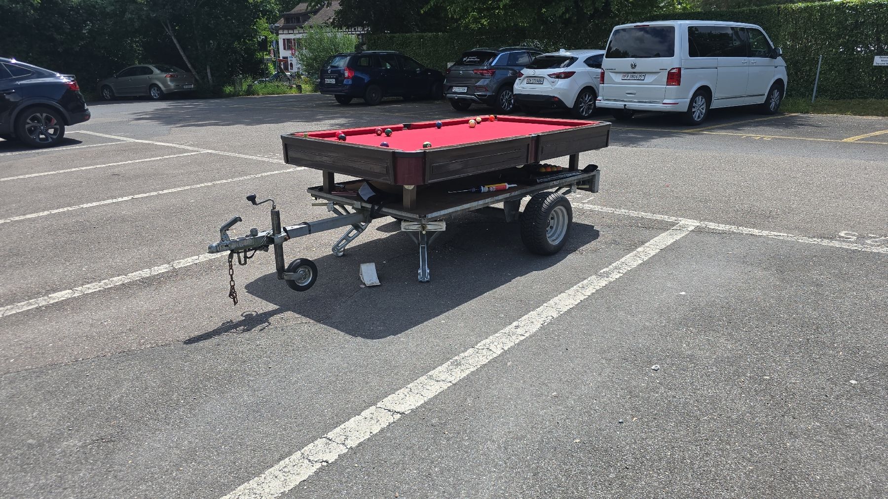 Humbaur Rimorchi: Billardtisch Anhänger 750kg – Usato da Gossau ZH venduto da ang_q8bj 1