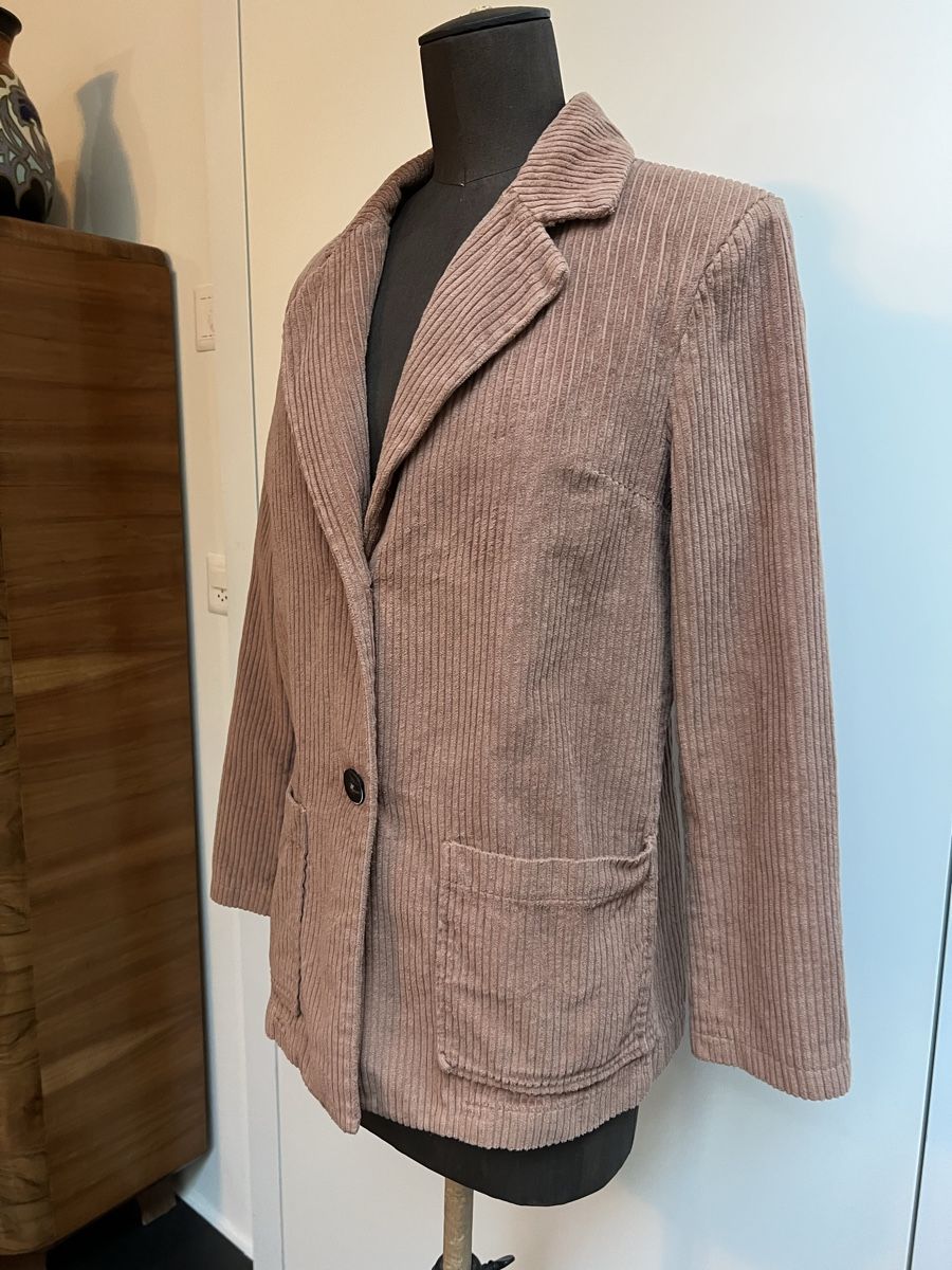 Vestes: Vintage Cord Blazer hellbraun – D'occasion à Wabern par La-Vitrine 2