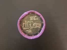 2 EURO Sondermünze Malta 2017 - "Hagar Qim" - unz.