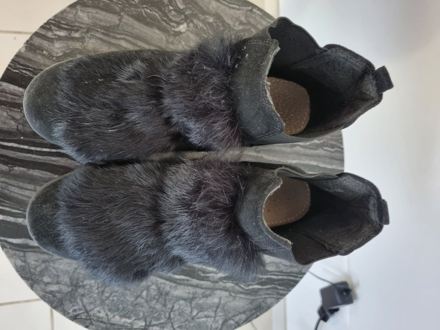 Damenschuhe: Stiefeletten mit Kunstfell Gr 37 – Gebraucht aus Bassersdorf von Sandy456 4