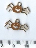 Halloween Anhänger 2 Stück  ( auch für Ohranhänger)