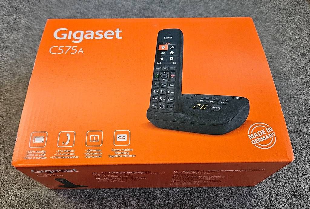 Gigaset Telefone: Gigaset C575A (mit Anrufbeantworter) – Gebraucht aus Jonen von Rouge66 1