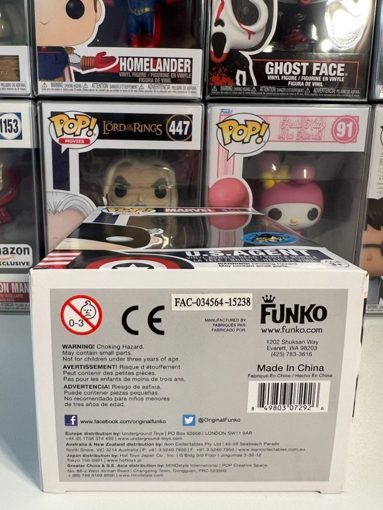 Funko Statuette: Funko POP! Marvel U.S. Agent Edition Limitée Comikaze 2015 – Nuovo e nell'imballaggio originale da Le Mouret venduto da perfectbijou 5
