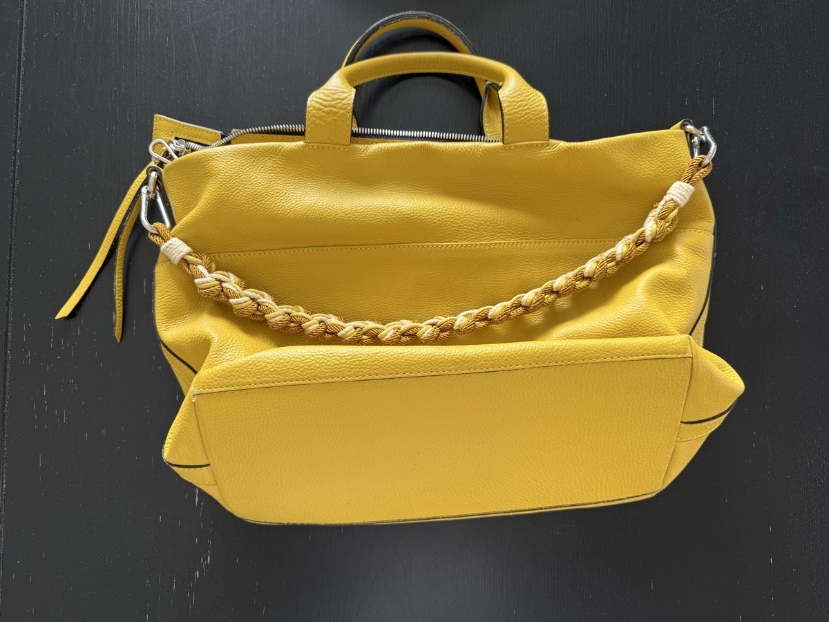 Gianni Chiarini Borse: Gianni Chiarini Duna - grosse gelbe Tasche – Usato da Zürich venduto da mia_1212 1