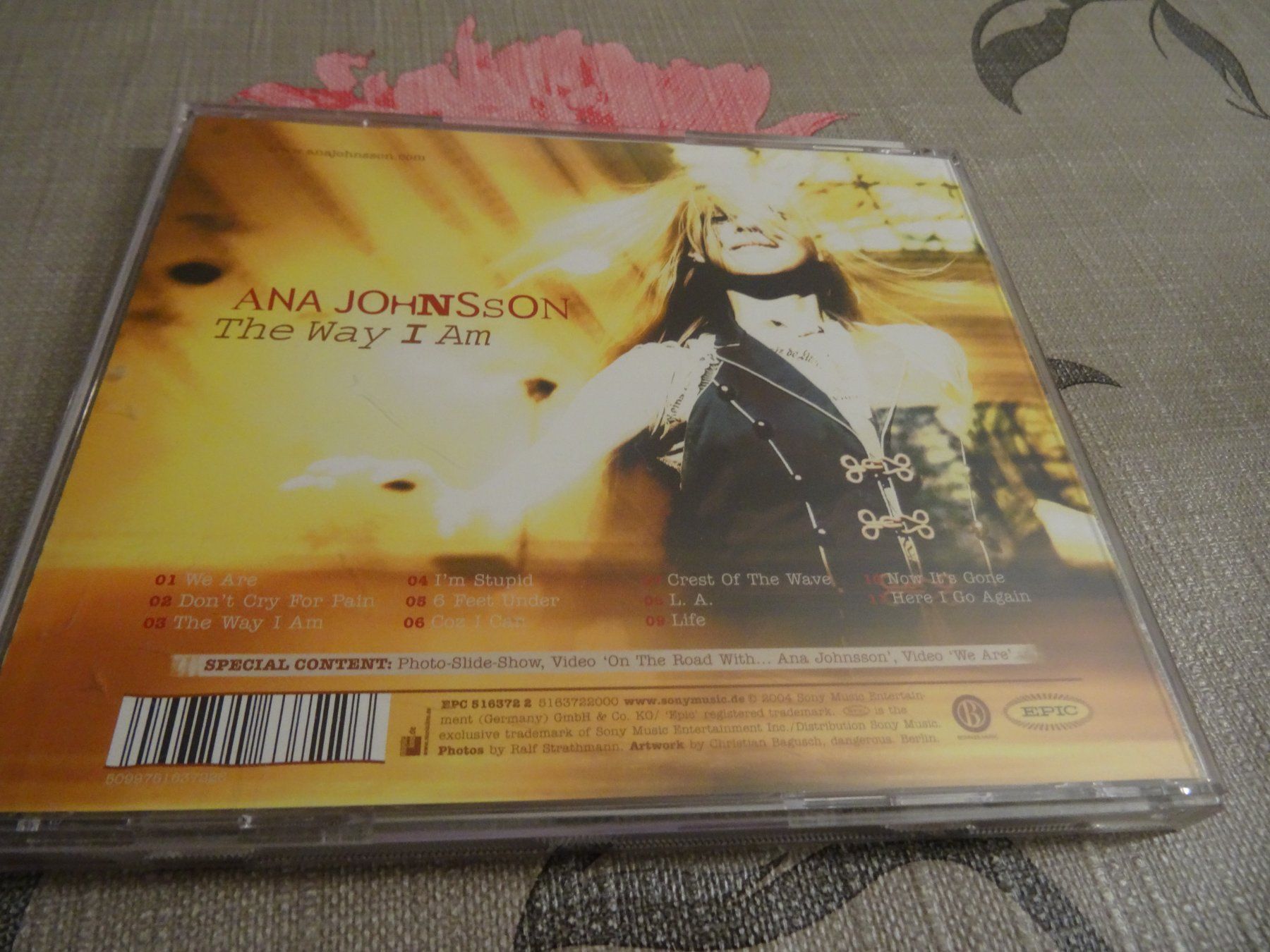 CDs: Ana Johnsson - The Way I Am - CD – Gebraucht aus Olten von Disc-Ausverkauf 1
