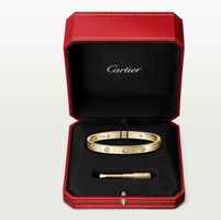 Cartier Love 10 Diamanten gelbgold S 17