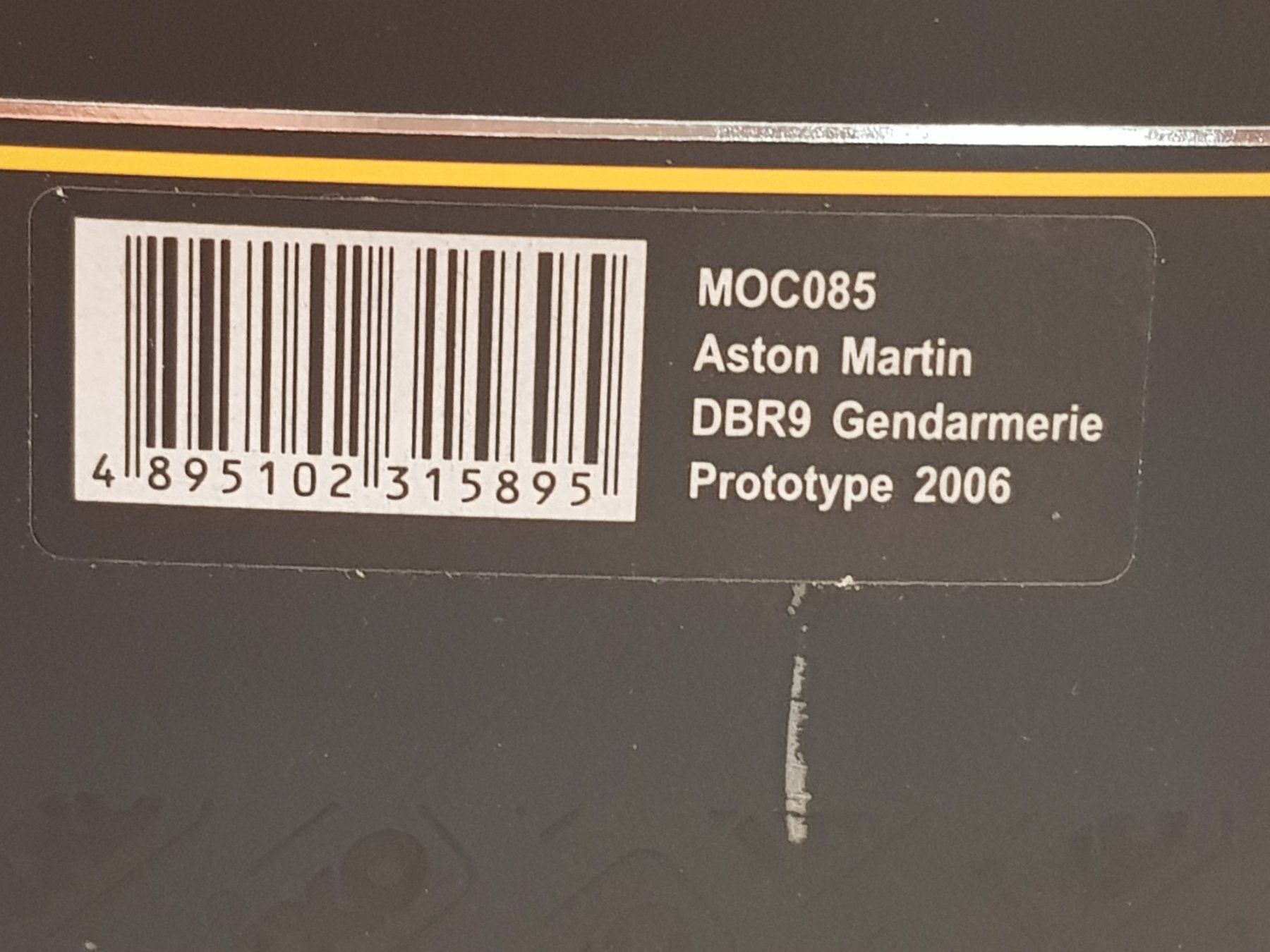 Aston Martin Modellini d'auto: Aston Martin DBR9 Gendarmerie Prototype 2006 – Nuovo e nell'imballaggio originale da Chézard-St-Martin venduto da AlPat-Collections 7