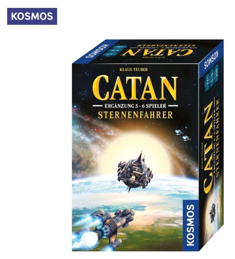 Giochi: Catan Sternenfahrer + Ergänzung Top – Nuovo e nell'imballaggio originale da Rebstein venduto da gimmma 2