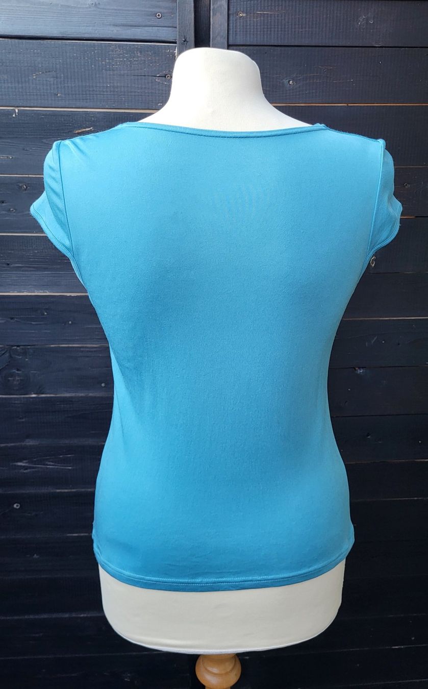 Top: Top -blouse bleu – Nuovo (secondo la descrizione) da Fribourg venduto da VictoriaShop7 2