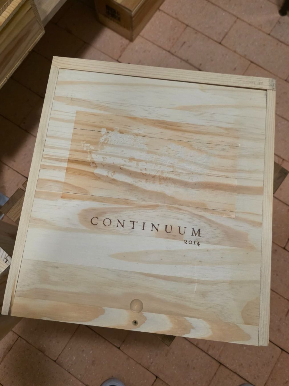 Vino: 3x Continuum 2014 75cl Holzkiste – Nuovo e nell'imballaggio originale da Steinmaur venduto da Mediascan 1