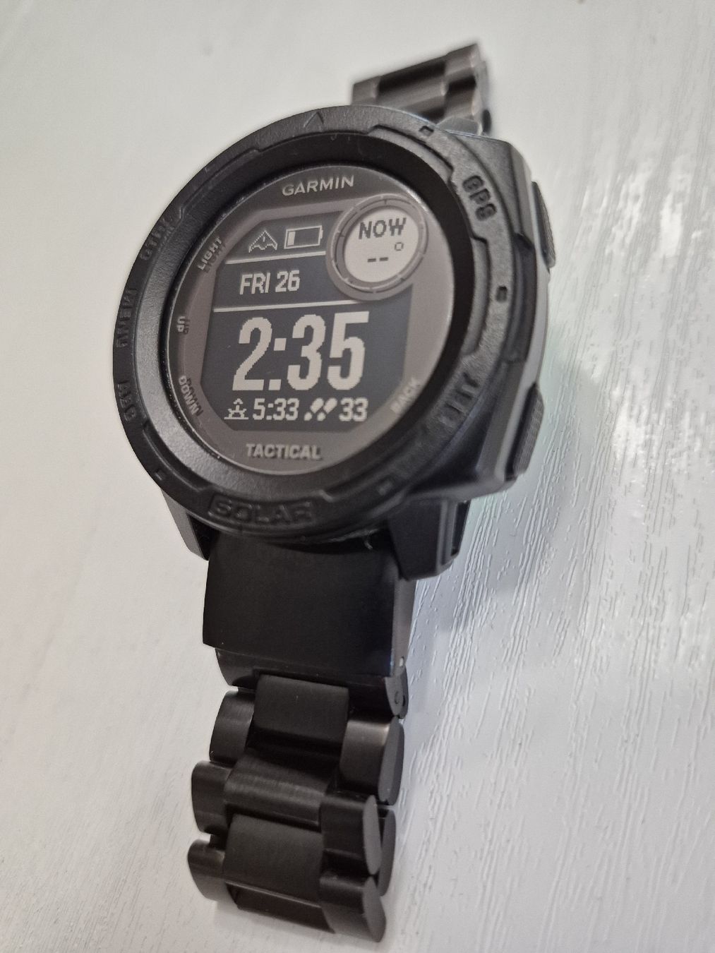 Garmin Smartwatch: Garmin Instinct Solar Tactical Smartwatch Black – D'occasion à Basel par Jaby999 3