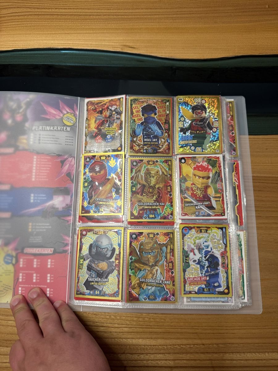 Carte collezionabili: 480x LEGO Ninjago Sammelkarten – Usato da Konolfingen venduto da likeacat 5