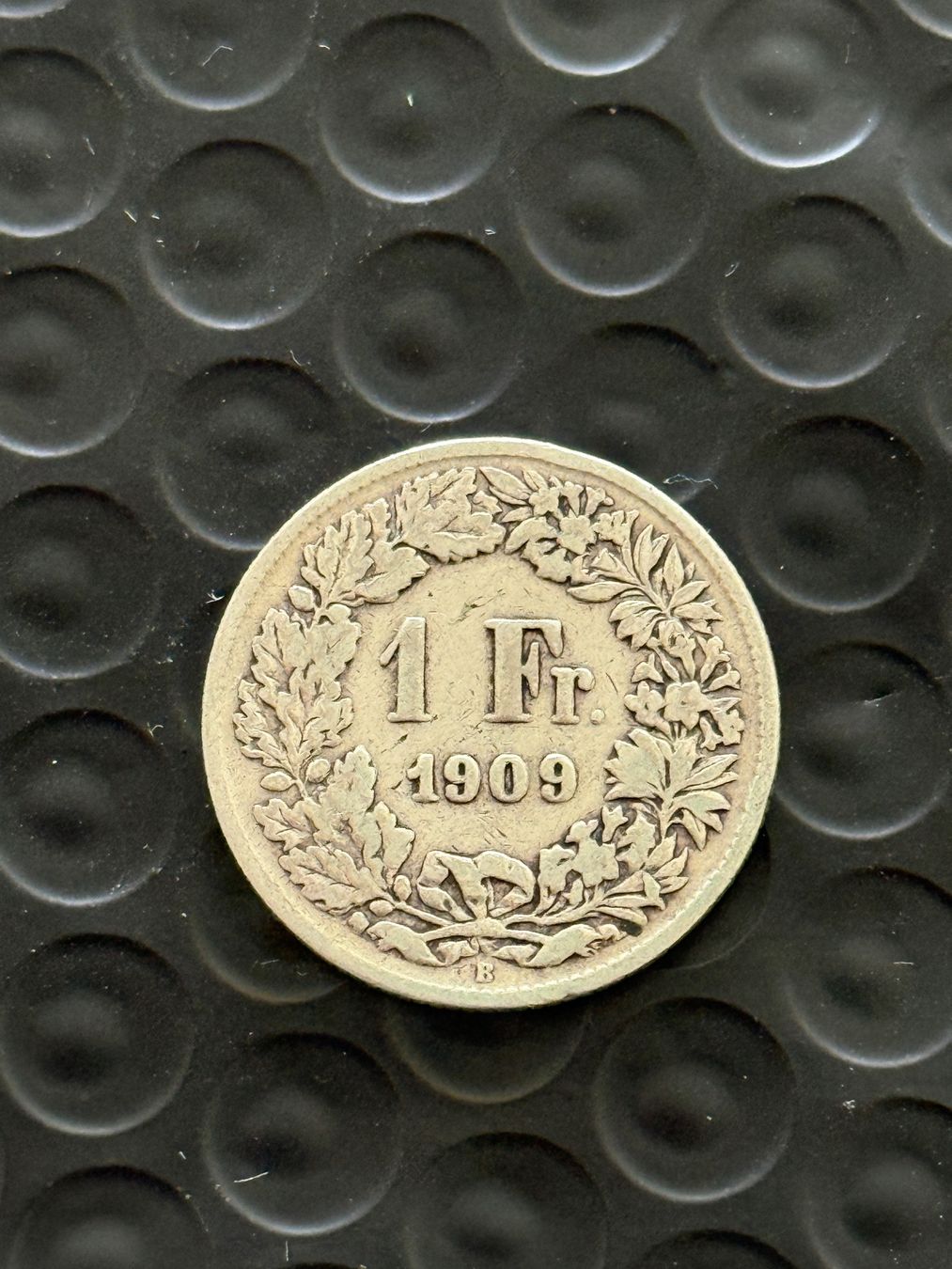 Alle Münzen: 1 Franken 1909 – Gebraucht aus Wallisellen von SWISS_SILVER1