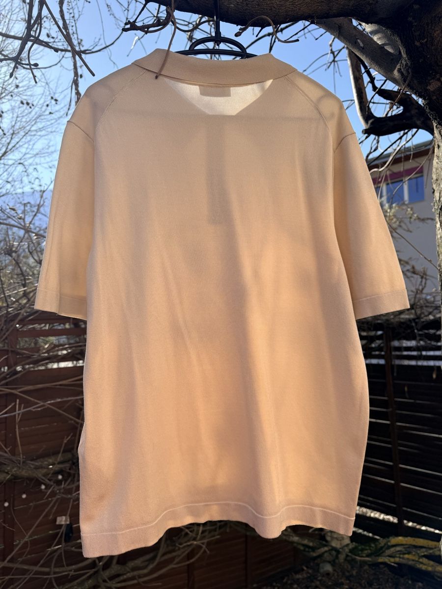 Sandro Magliette Polo: Polo Sandro Homme, beige clair, taille L – Usato da Vétroz venduto da est_xyr5 1