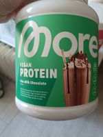 More Nutrition Vegan Protein, Fine Milk Chocolate, 600g!