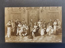 Postkarte Deutsches Kaiserhaus 1915 historisch Foto