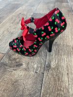 Pinup Schuhe Highheels Cherry