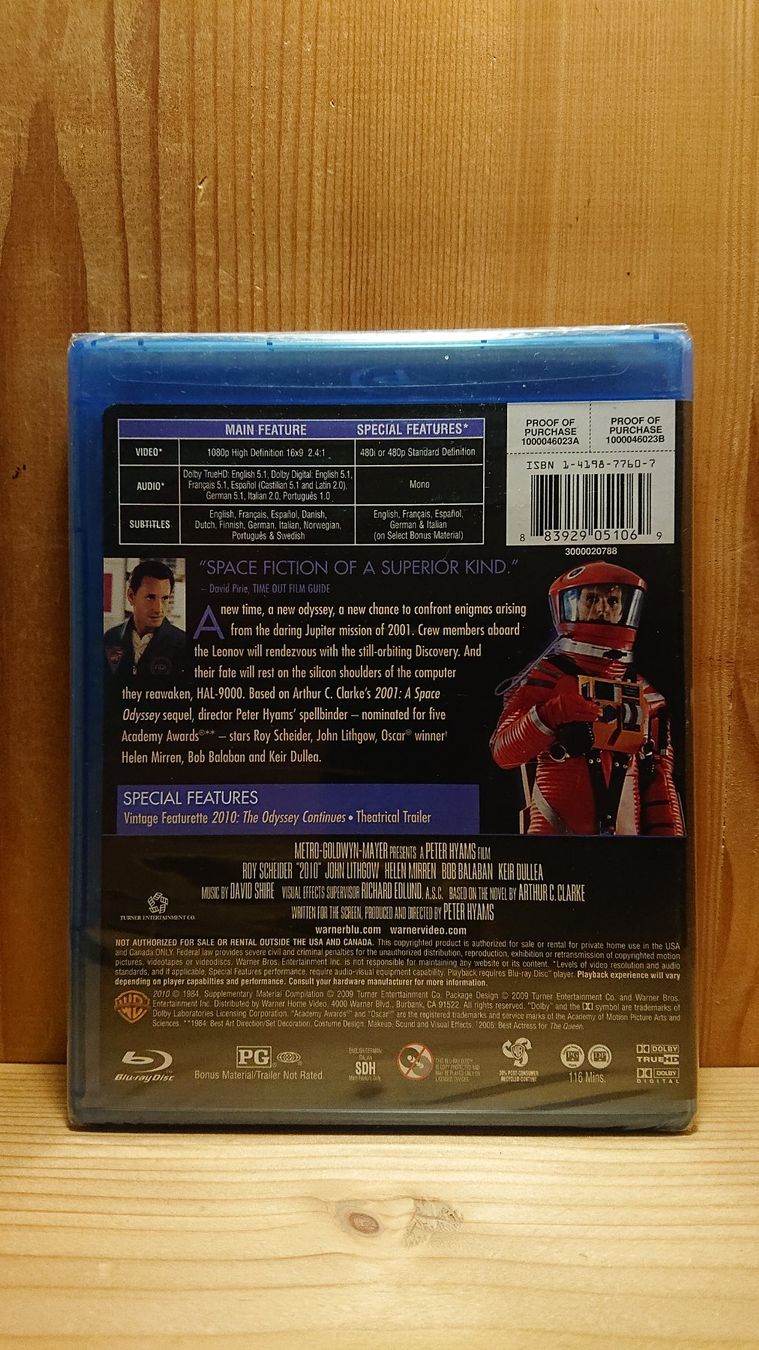Tous les DVDs: 2010 THE YEAR WE MAKE CONTACT Blu-Ray Englisch Version – D'occasion à Wilderswil par Exebub 1