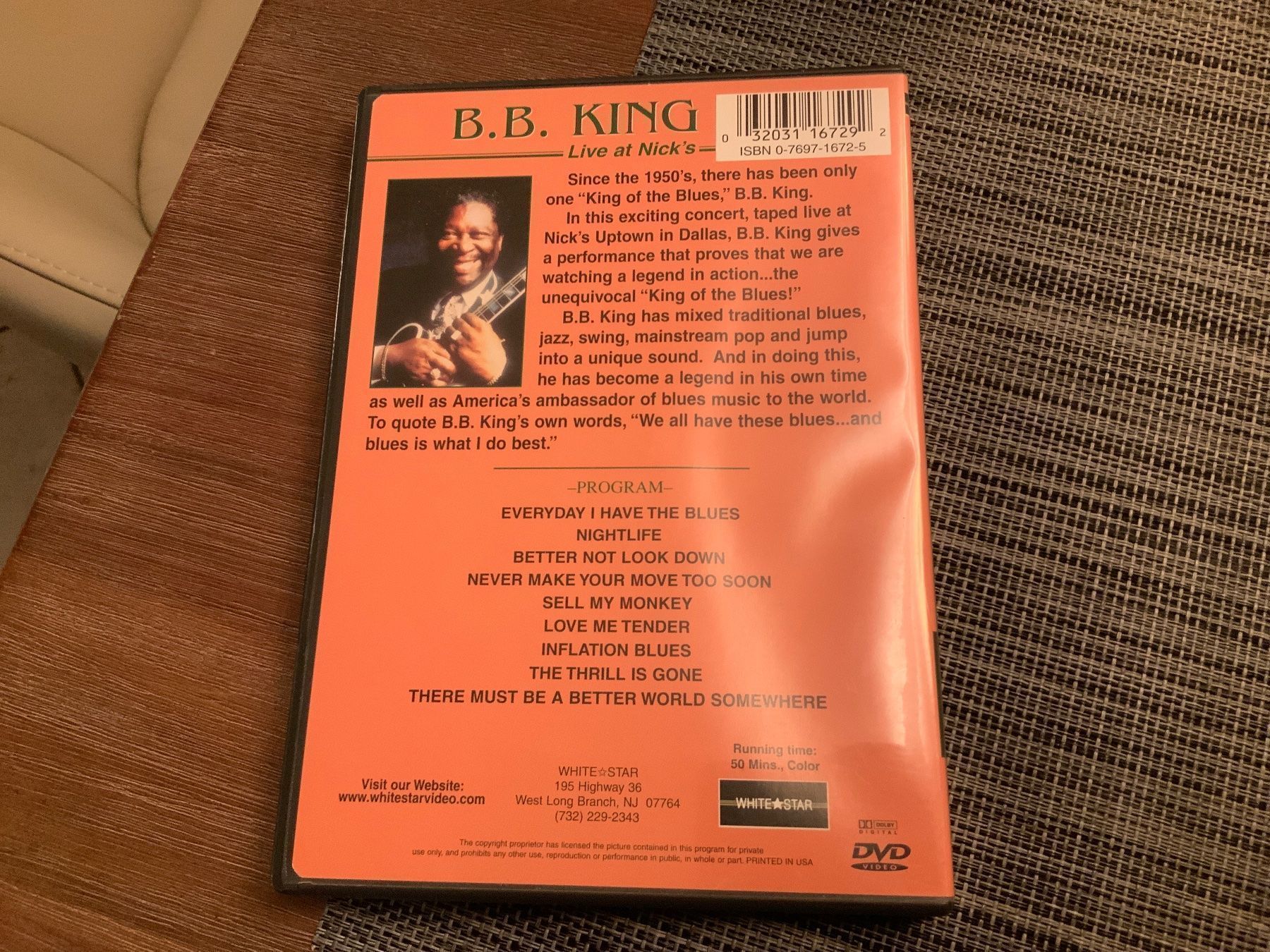 Tutti i DVDs: B.B. King, DVD – Usato da Uster venduto da Macita56 1