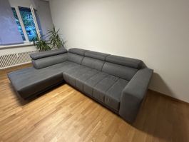 Ecksofa XORA grau
