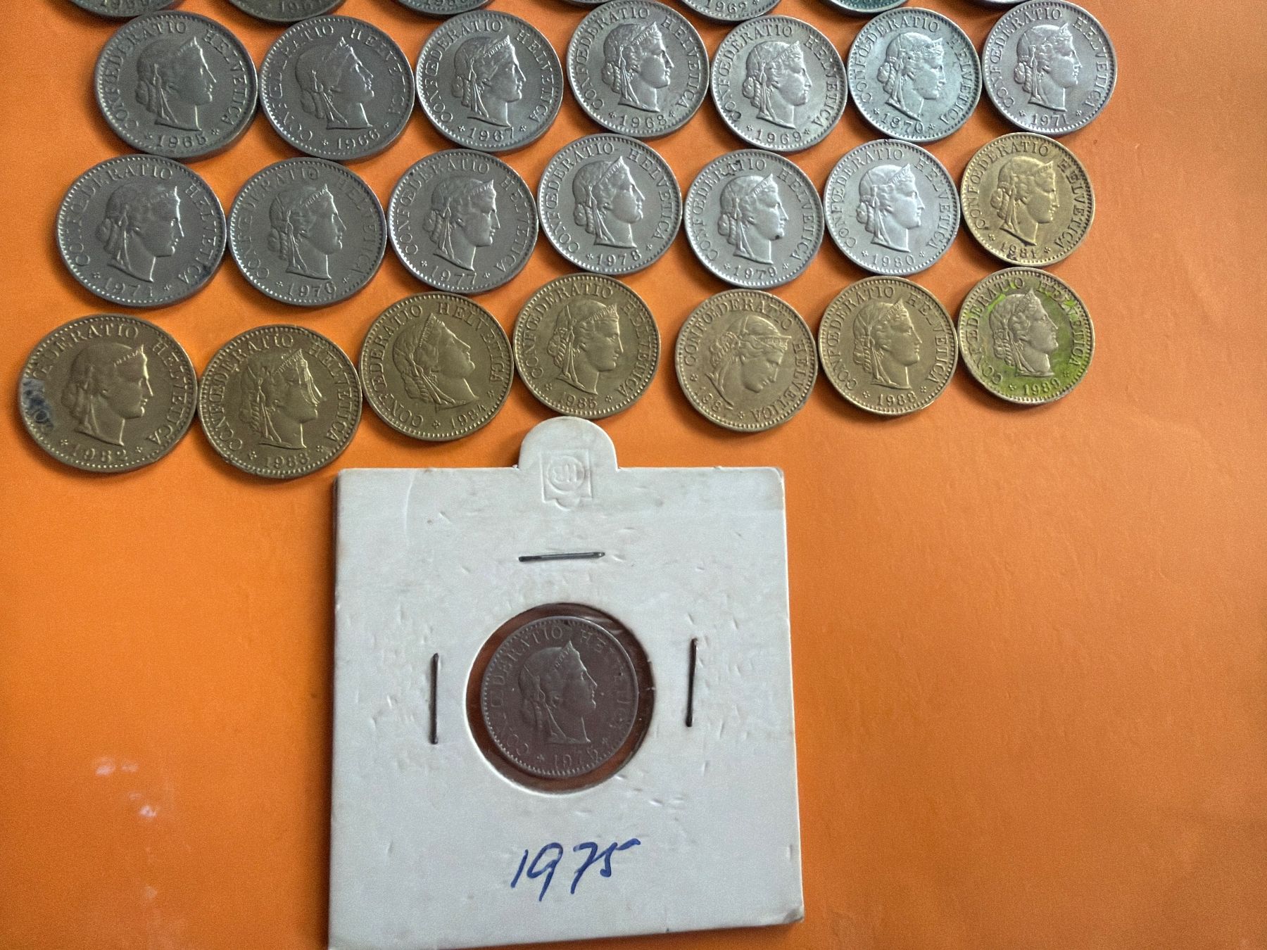 Alle Münzen: 5 Rappen Lot – Gebraucht aus Hittnau von Pat_yl7f 3