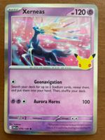 Pokemon Xerneas Holo 30 Jahre (Versand gratis)