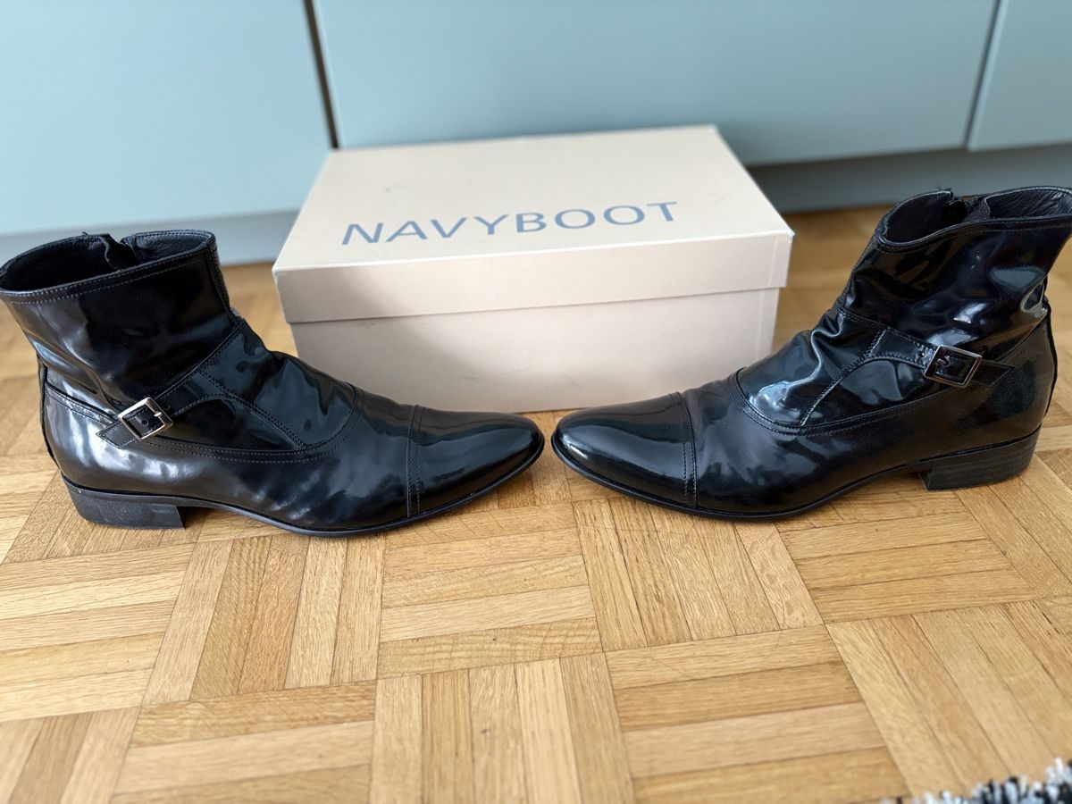 Navyboot Scarpe da uomo: Schwarze Herrenstiefel 43 von Navyboot – Nuovo (secondo la descrizione) da Basel venduto da lolushka 3