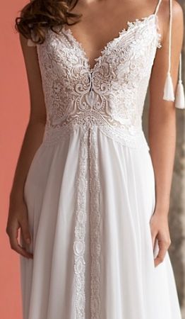 Wunderschönes Boho Hochzeitskleid von Monica Loretti