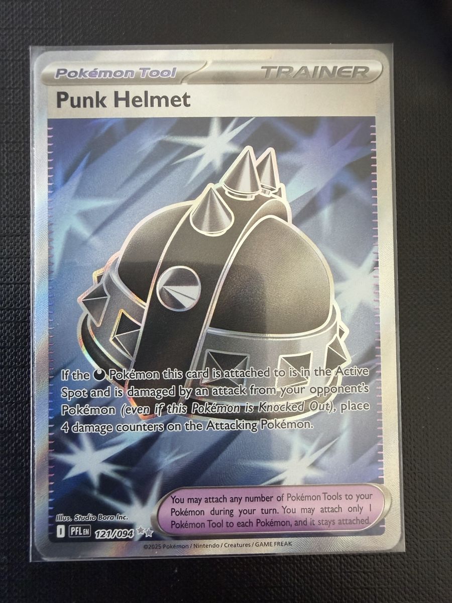 Pokémon Carte collezionabili: Punk Helmet #121 PFL EN – Nuovo (secondo la descrizione) da Savigny venduto da Matgab94