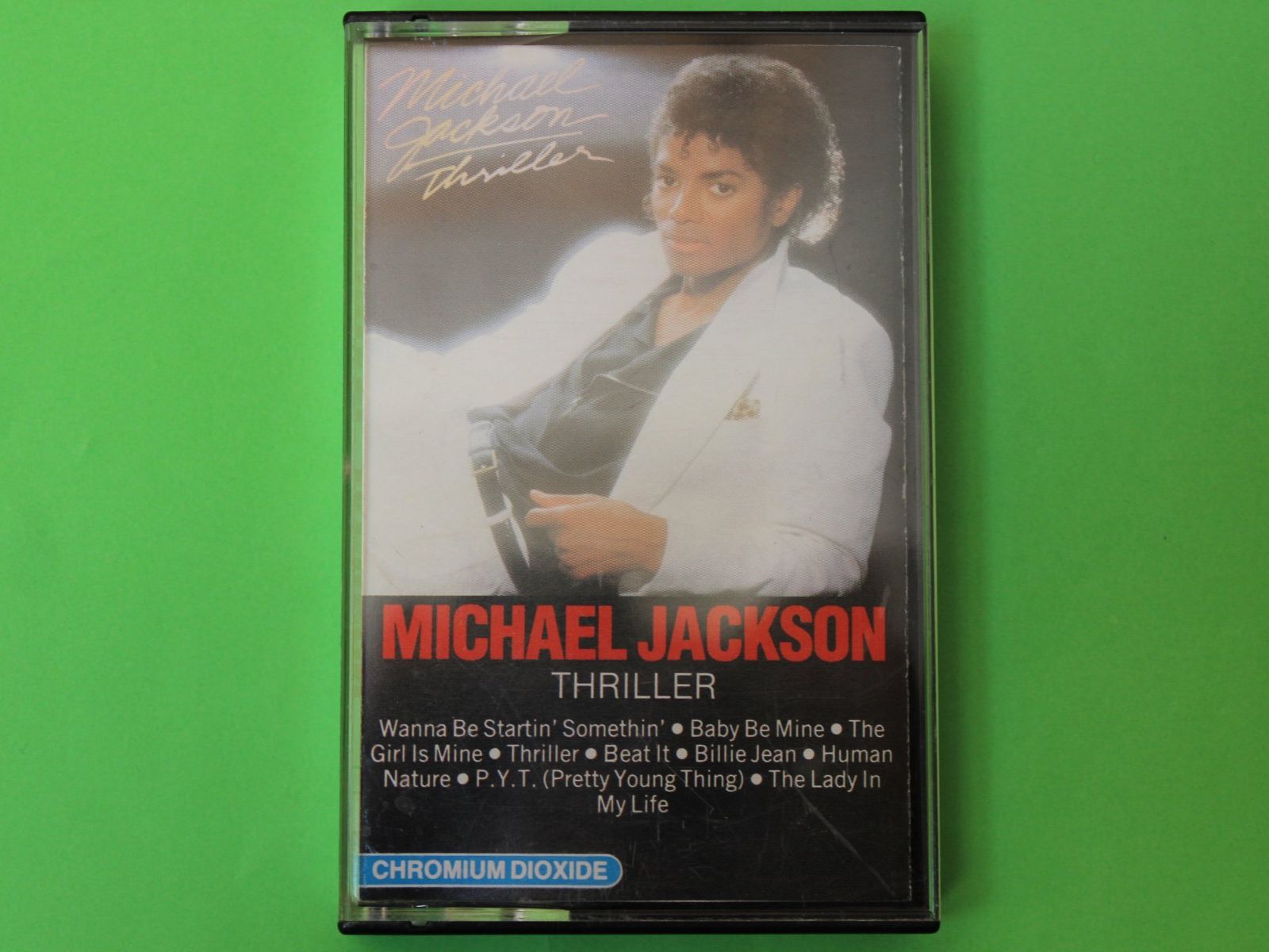 Musicassette: Michael Jackson - Thriller 1982 Kassette MC K7 – Usato da Tübach venduto da JamesStone 1