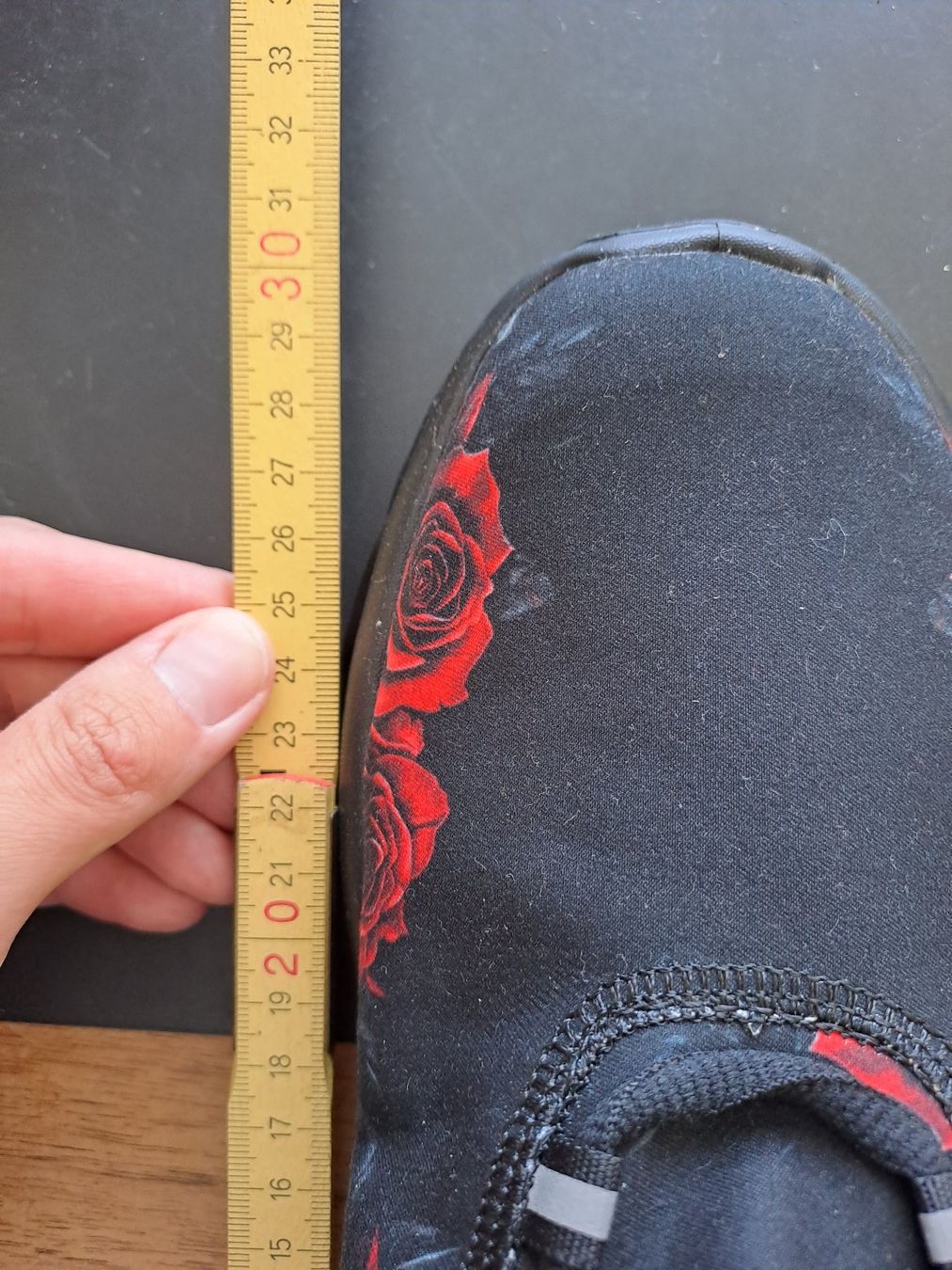 Damenschuhe: Halbschuhe Gothic / Rosen /schwarz Grösse 42 NEU – Neu (gemäss Beschreibung) aus Glashütten von Schwebefisch 8